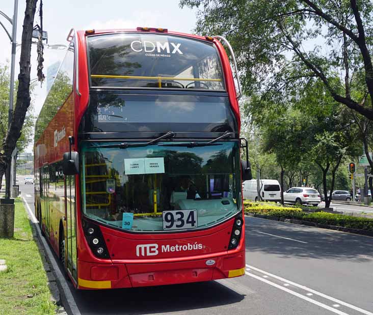 MB Metrobus Alexander Dennis Enviro500MMC 934